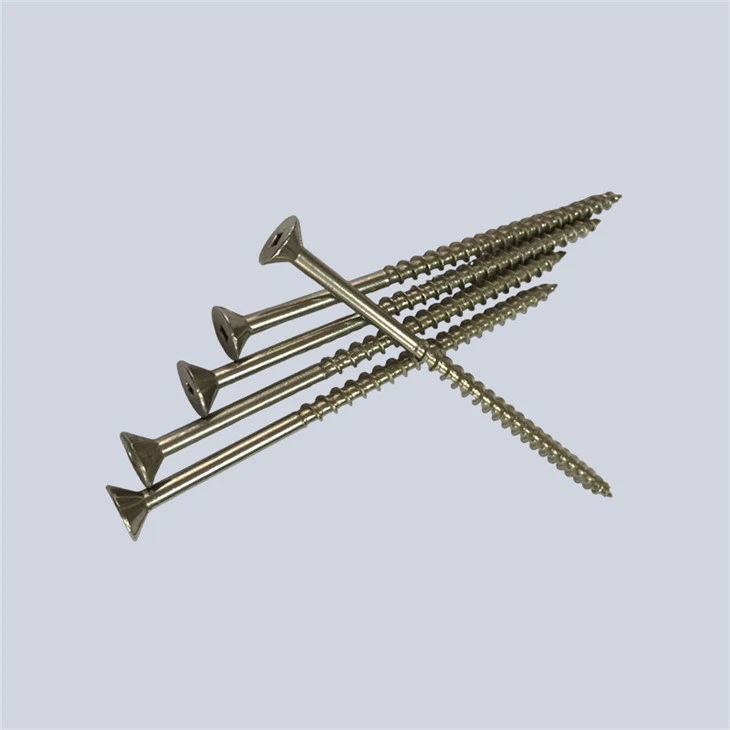 CHIPBOARD SCREW WITH SQUARE DRIVE