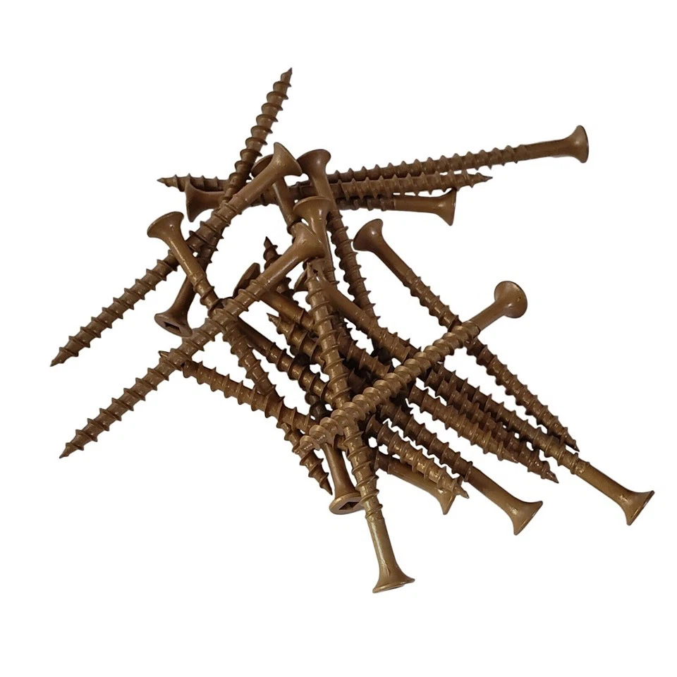 Flat Head Square Drive Deck Screw Ruspert